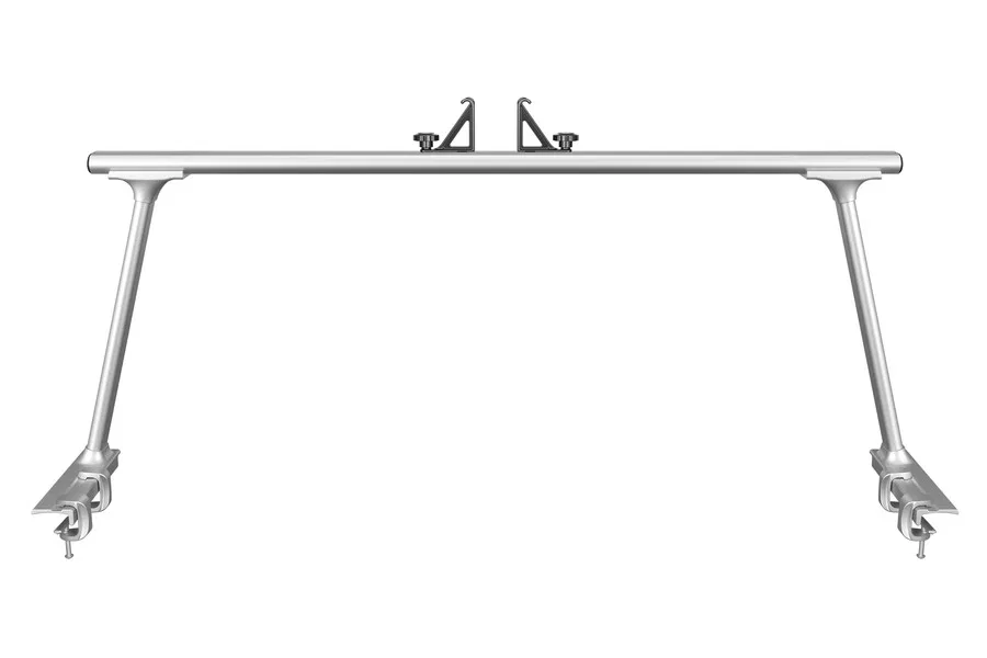 27000XT – TRAC RAC Ladder Rack, 800 Pound Capacity Bed Rail Clamp On Mount Multi-Fit Non-Adjustable Powder Coated Alu...